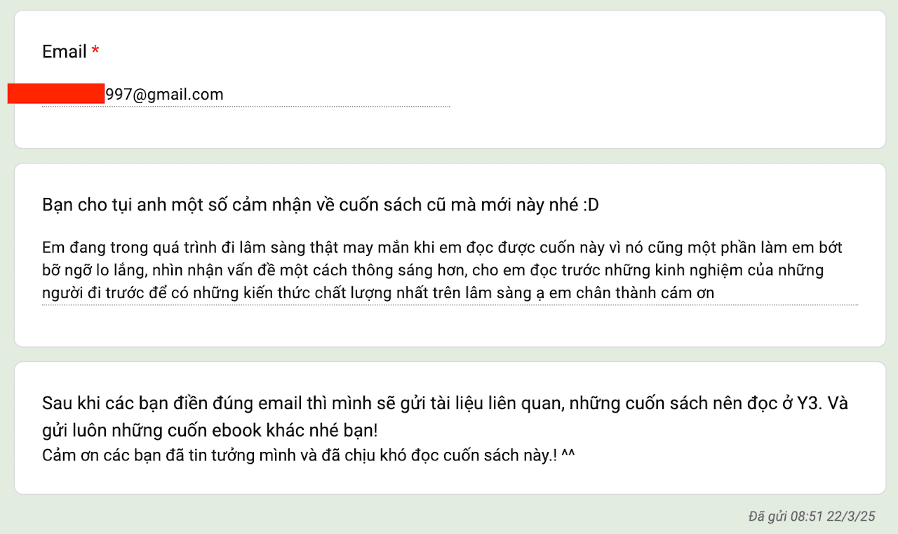 Phản hồi bạn đọc 1