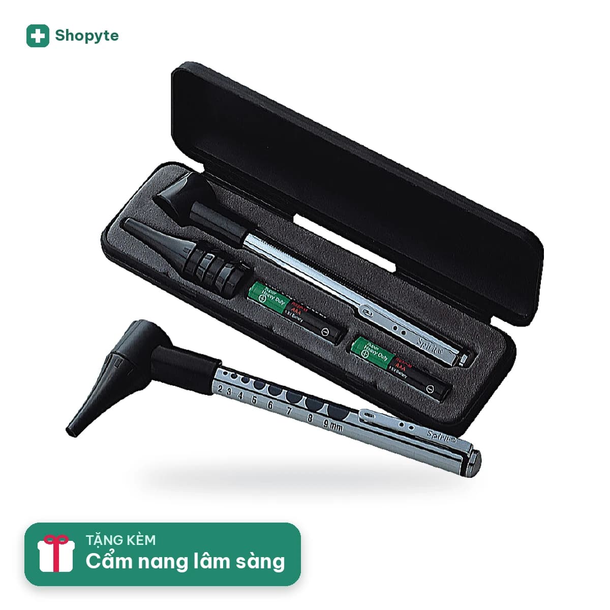 Bút soi đồng tử tích hợp đèn soi tai Spirit CK-907A