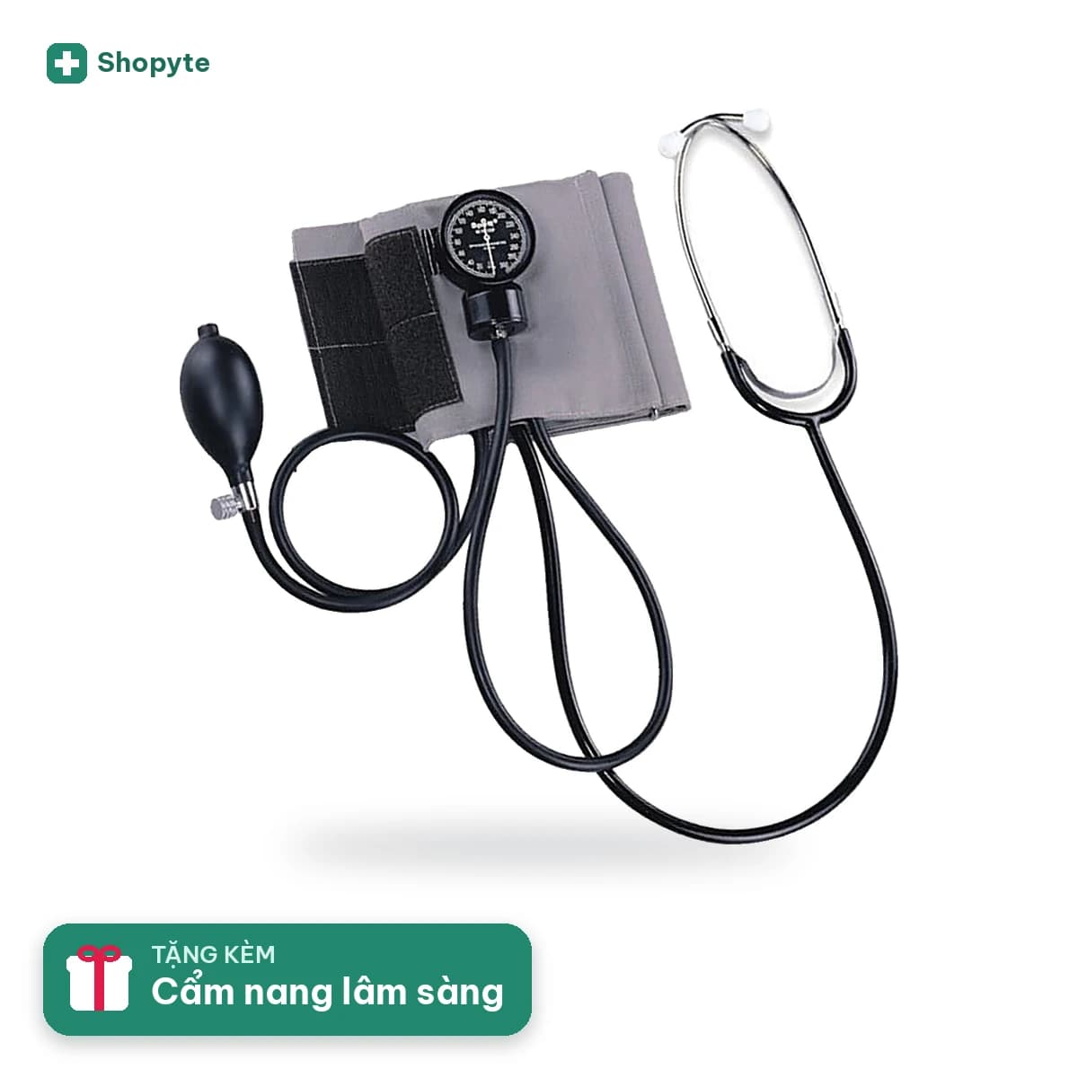 Máy đo huyết áp cơ đi kèm ống nghe Spirit CK-111